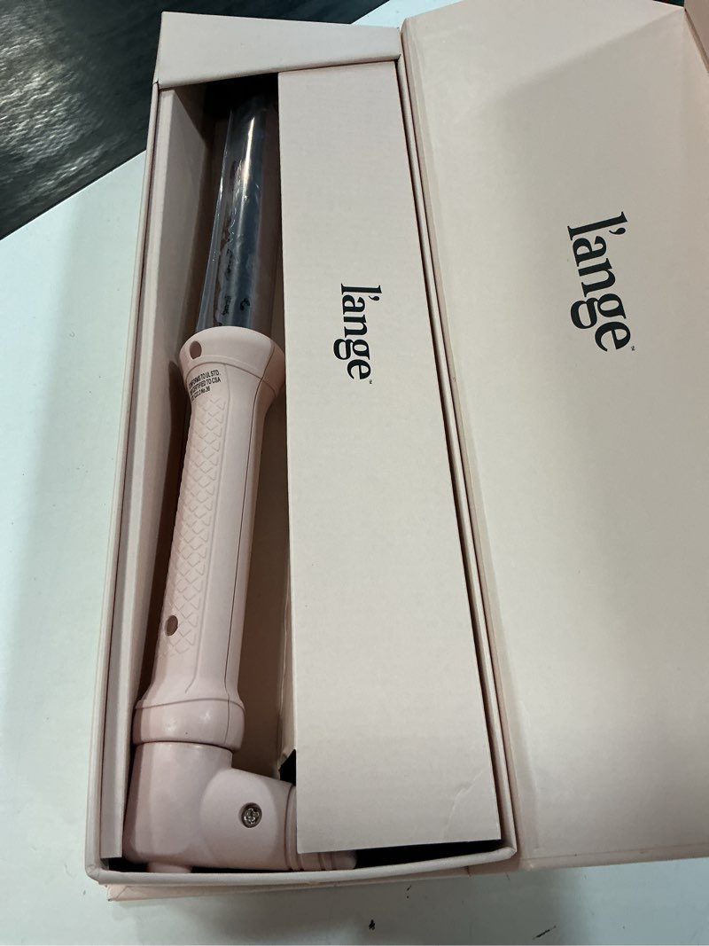 Condition photo showing Good Condition for l'ange hair ondulé ceramic curling wand | salon hair styling wands for beach waves