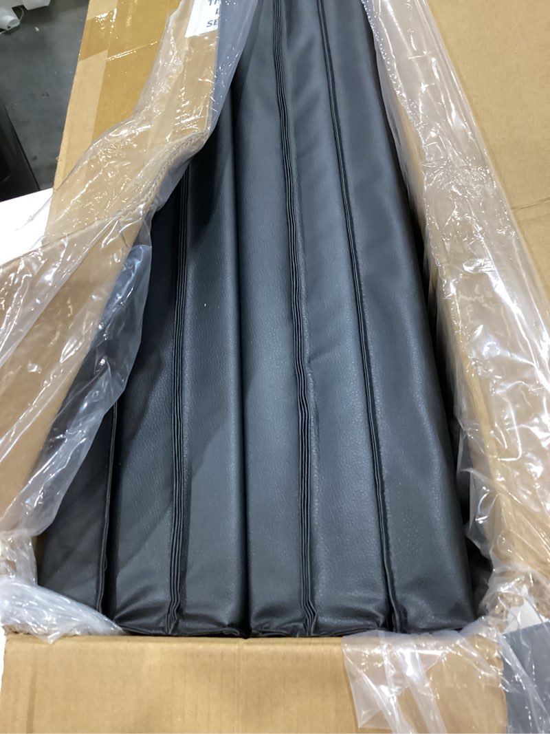 Condition photo showing Good Condition for leyndo 8 ft/7 ft pool table insert for table conversion topper dining/game foam billiard pool convertible cover mat waterproof and foldable, black 7'