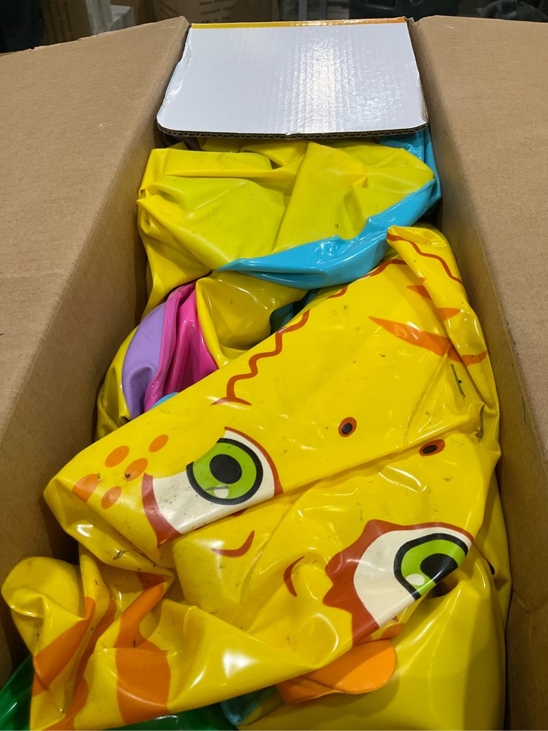 Condition photo showing Good Condition for intex 11' x 7.5' x 44\" dinoland play center kiddie inflatable outdoor swimming pool multicolor 119\" x 90\" x 44\"