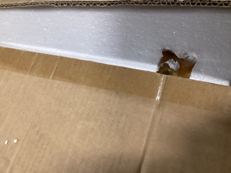 Condition photo showing As Is for Crystal Chandeliers for Dining Room Light Fixtures Over Table, Modern Crystal Chandeliers for Kitche