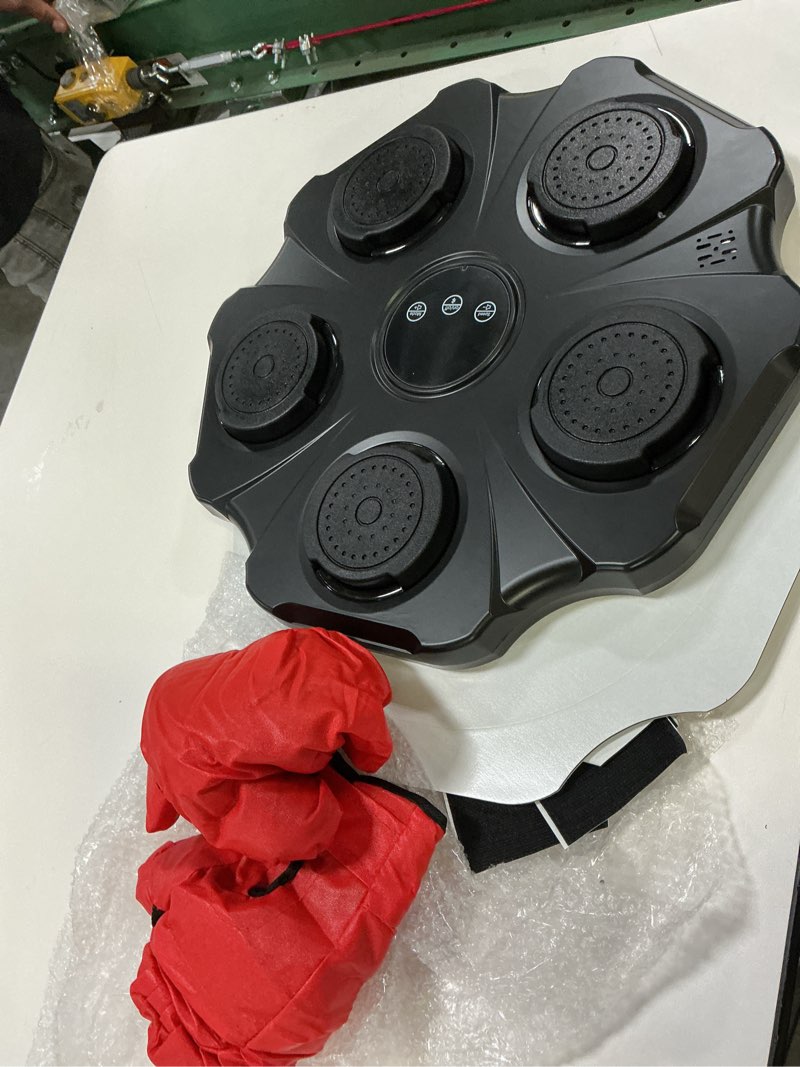 Condition photo showing Good Condition for (Incomplete)2025 Upgraded Music Boxing Machine - Interactive Punching Trainer, Large Size Wall Mounted Electronic Boxing Target with Adult & Kids Gloves, 9 Modes & 9 Speeds for Adults & Kids