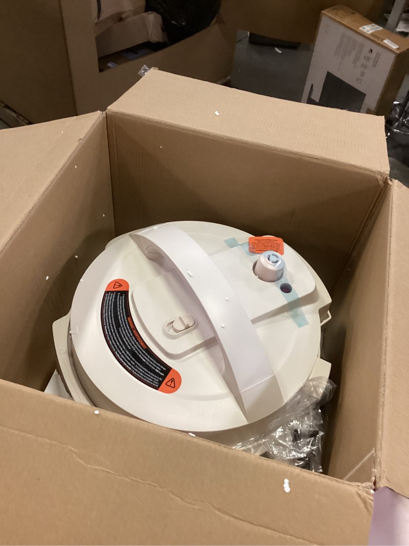 Condition photo showing Good Condition for Instant Pot 4QT RIO Mini 7-in-1 Multi-Cooker, Pressure Cooker, Slow cook, Sauté, Steam, Rice Maker, Yogurt, & Warmer, Rosewater, 4 Quarts Rosewater 4 Quarts