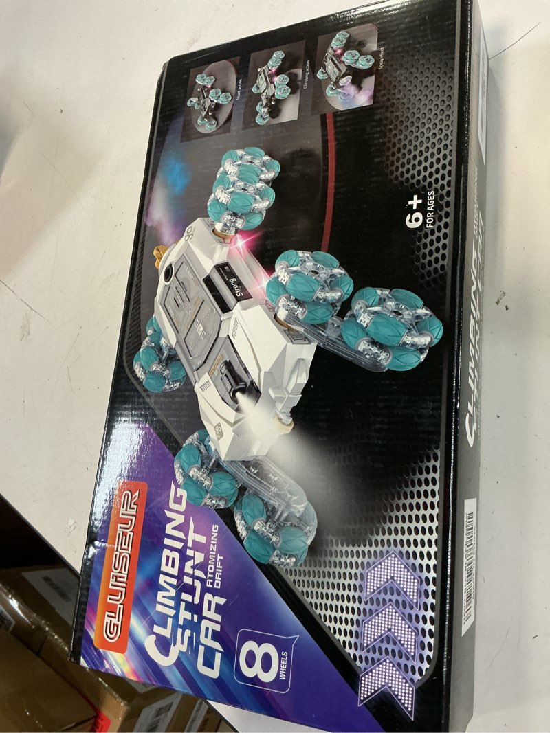 Condition photo showing New/Like New for 8WD Gesture Sensing Stunt Rc Cars Toys for Boys Age 6-13, Hand Remote Control Climbing Car, Toy for Kids 6 7 8 9 10 11 12+ Years Old Christmas Birthday Coolest Best Gift Ideas for Boy (Black) 8wd-black