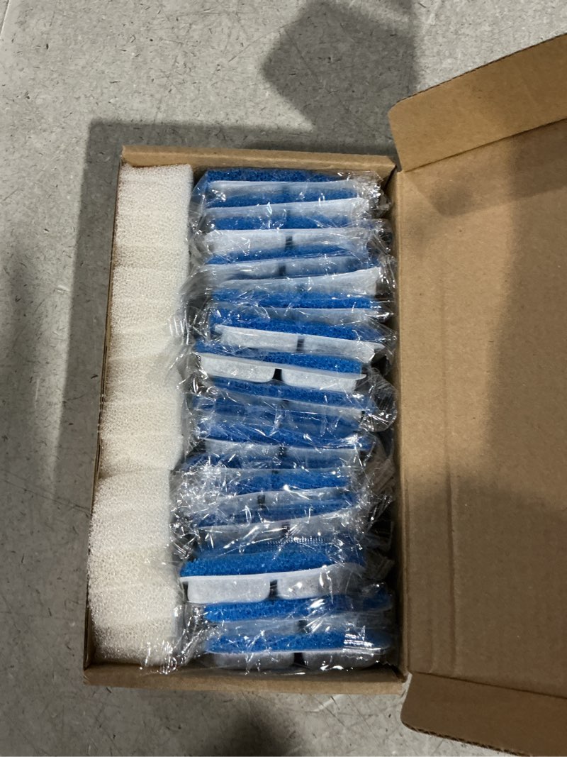 Condition photo showing Good Condition for 18 set cat fountain replacement filters compatible with oneisall pwf-001 2l/67oz stainless steel pet water fountain filters with replacement pre-filter pump sponges 18+18+18pack