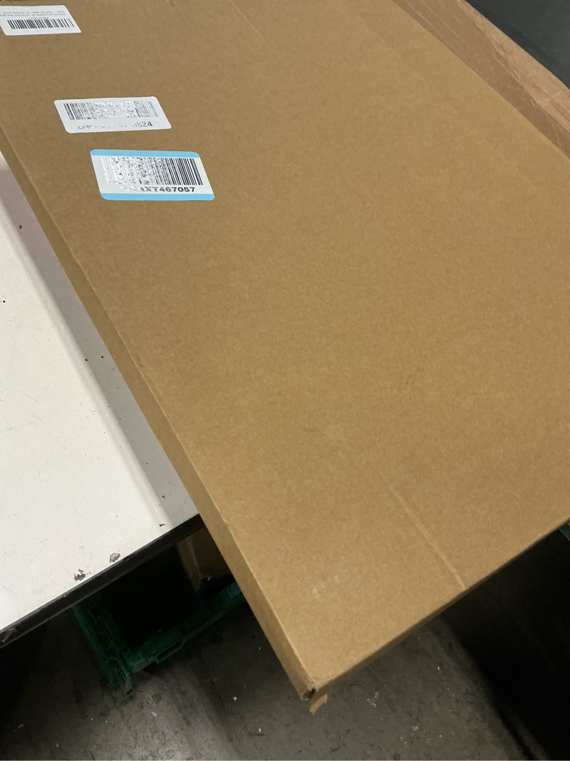 Condition photo showing New/Like New for puthiac 16x20 solid oak wood picture frame, fits 12x16 with mat or 16x20 without mat, wall display only, vertical or horizontal, plexi front, 1 pack, natural oak beige-1p 16x20