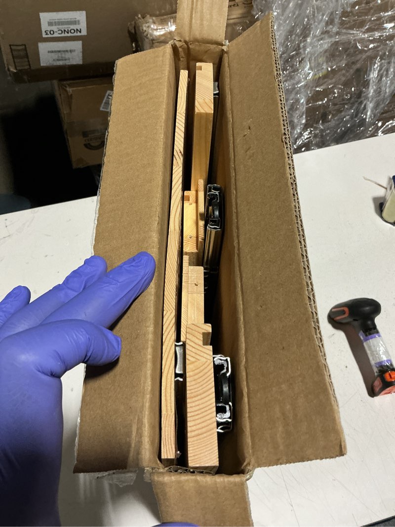 Condition photo showing Good Condition for pull out cabinet organizer, soft close wooden slide out drawers for pots and pans, full-extension roll out shelves for kitchen cabinets, pantry organization, bottom & side mount(15"w x 21"d x 3.4''h) 15"wide-21"deep (1pack)