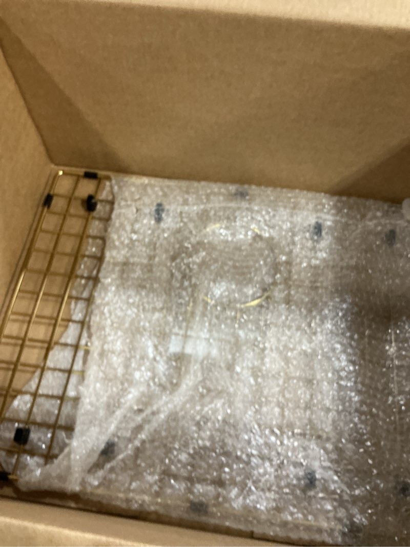 Condition photo showing Good Condition for starstar sinks protector matte gold 304 stainless steel kitchen sink bottom grid, rack (21 l x 16 w)