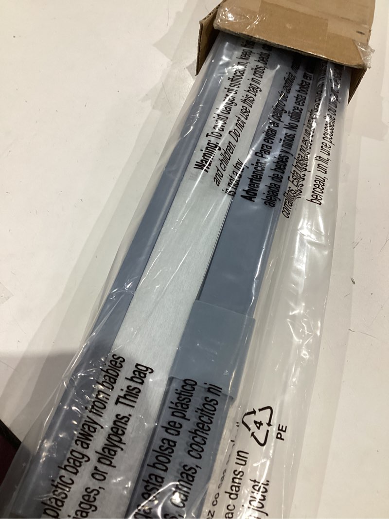 Condition photo showing Good Condition for lazblinds cordless cellular shades, no tools no drill blackout honeycomb shades pleated blinds for windows, 27'' w x 48'' h, dark grey blackout-dark grey 27'' w x 48'' h