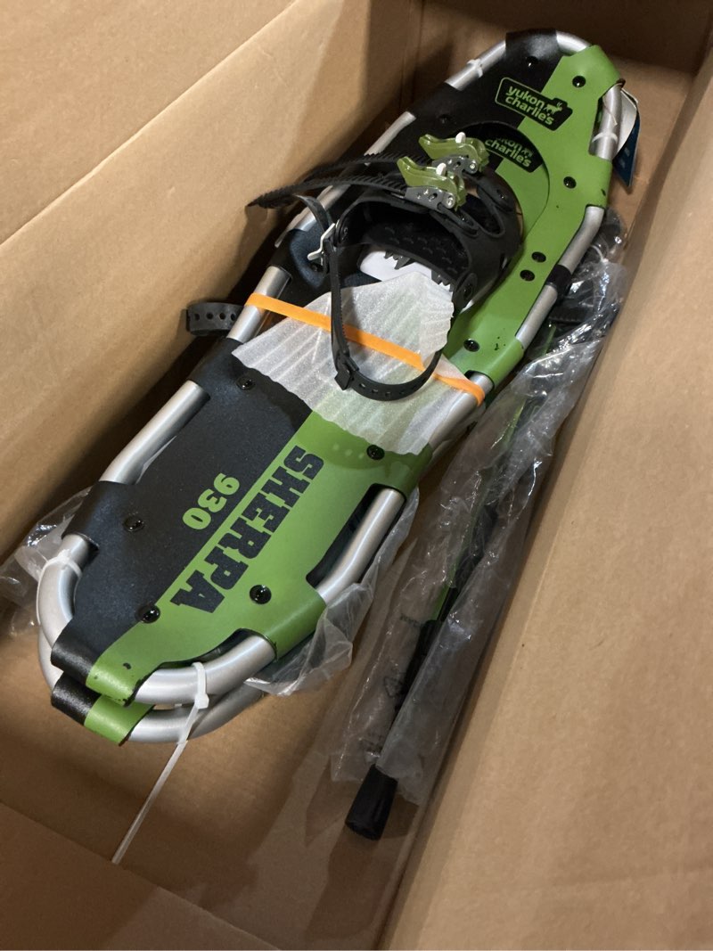Condition photo showing Good Condition for Yukon Charlie's Sherpa Snowshoe, Snowshoes for Men & Women, Snowshoeing Kits for All Skill Levels, Multiple Sizes & Models Kit 9x30