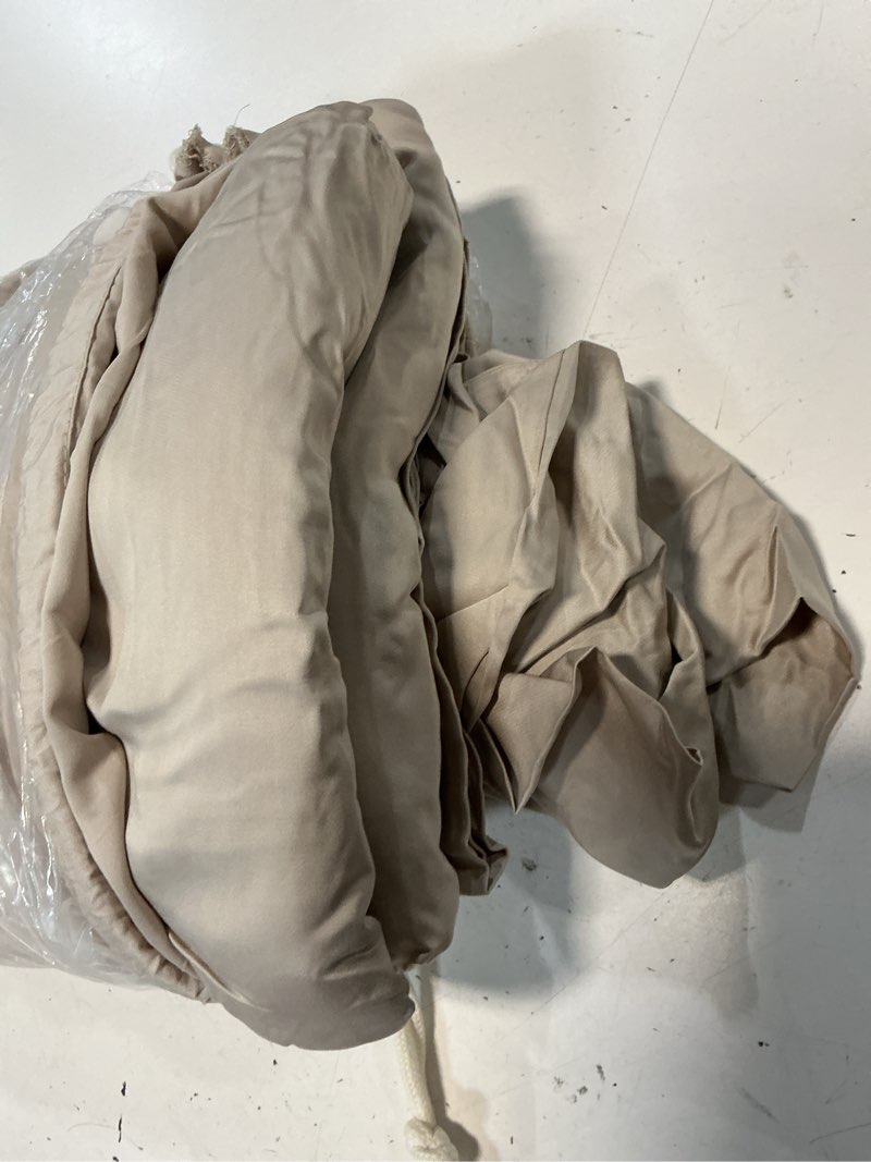 Condition photo showing Good Condition for quince bamboo sheet set, queen, sand