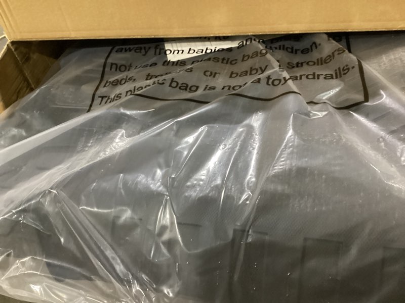 Condition photo showing As Is for floor mats full set for 2024 2025 2026 chevy traverse & 2025 2026 buick enclave 7 seats captain chairs, all weather cargo trunk liner, 2nd & 3rd row seat back cover, door sill protector accessories standard