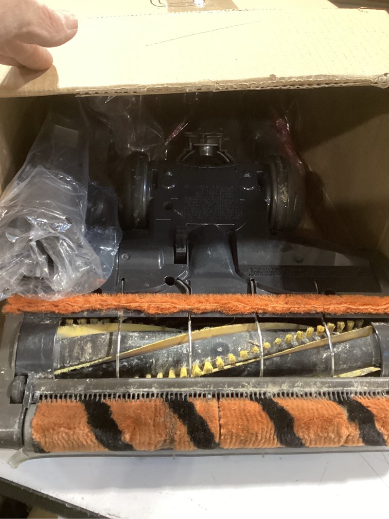 Condition photo showing As Is for Shark | Upright Vacuum Cleaner for Home | Rotator Lift-Away | No Hair Wrap | HEPA Filter | Lightweight Bagless Vacuum for Pet Hair | LED Headlights For Carpets & Hardwood Floors | Silver | LA502 Rotator Lift-Away w/Duo Clean