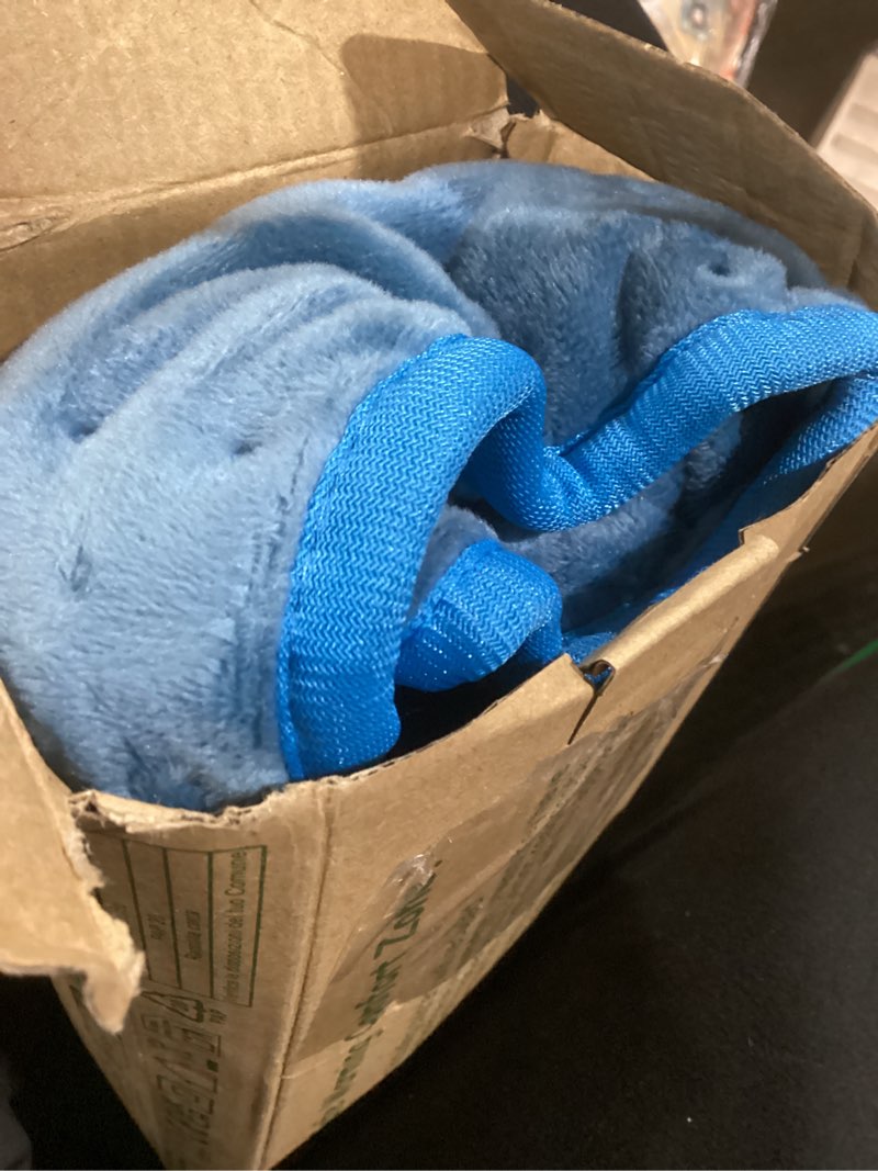 Condition photo showing As Is for Deepsoon Heating Pad,Electric Heating Pads for Back,Neck,Abdomen,Moist Heating Pad for Shoulder,Knee,Arms,Legs,Dry/Moist Heat & Auto Shut Off,Christmas Gifts for Men and Women,Blue,24x12 Inch Blue 24x12 Inch