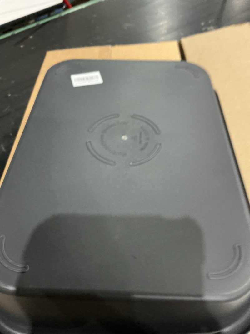 Condition photo showing Good Condition for extra large litter box with high sides 23.23" lx16.54 wx4.33 h, abs low entry senior litter pen jumbo pet safe litter boxes tray for kittens to senior cat, elderly and fat cat (black)