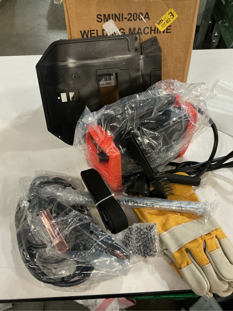 Condition photo showing Good Condition for TECWELD 200A Stick Welder 110V, Mini Portable Inverter Welding Machine with Synergic Control, Digital Display, Hot Start, Arc Force, Anti-Stick - Includes Helmet,Gloves,20 Rods & Accessories Smini 200a