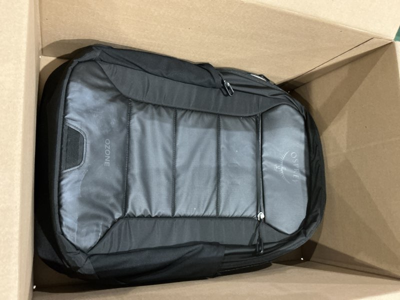 Condition photo showing As Is for osprey ozone laptop backpack with ventilated airscape™ backpanel - lightweight travel backpack with 
