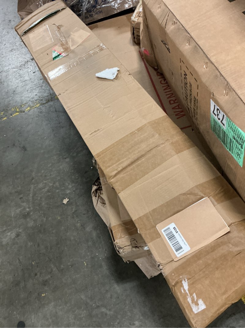 Condition photo showing As Is for VEVOR Tow Behind Landscape Rake, 60" Tow Dethatcher with 21 Steel Coil Tines, Lawn Dethatcher Rake Attaches to 48" or 60" Toolbars and 3-Point Suspension Systems, for Leaves, Pine Needles, and Grass 60" Rake without 3-Point Attachments