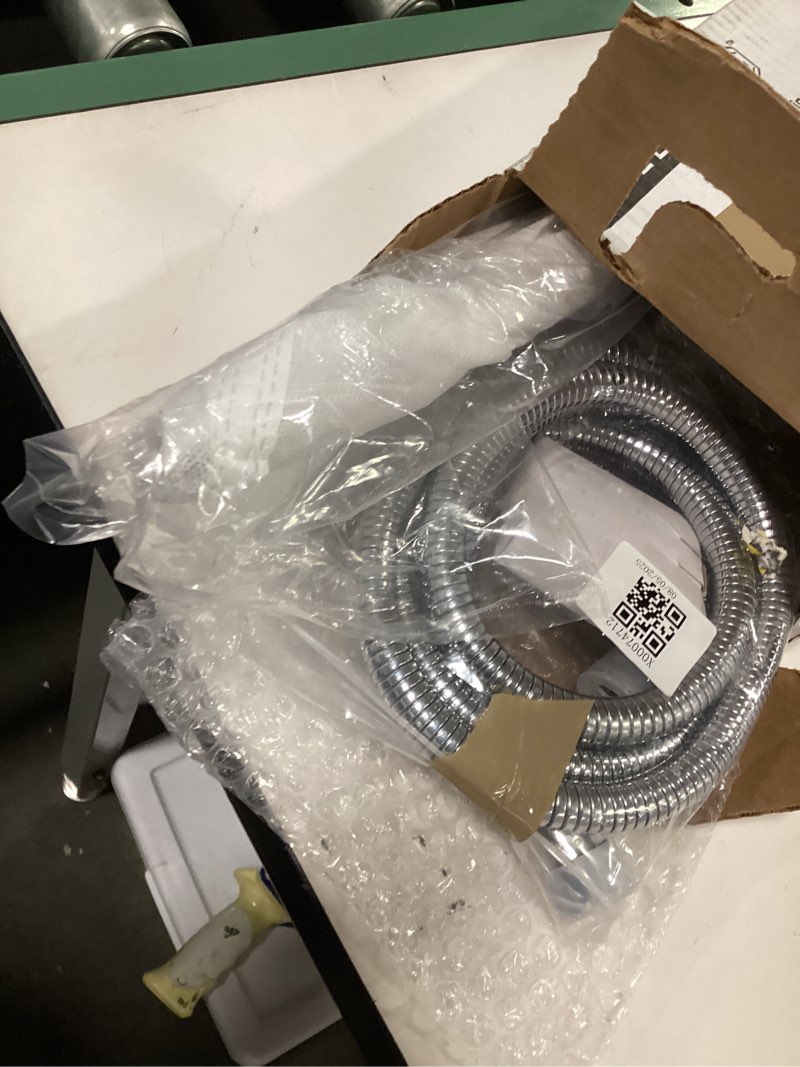 Condition photo showing New/Like New for Delta Faucet 2-Spray Slide Bar Hand Held Shower with Hose, Chrome 57011