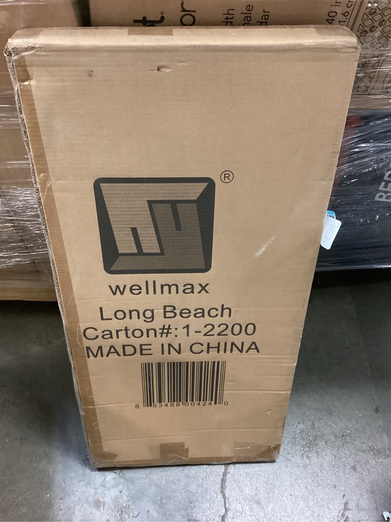 Condition photo showing New/Like New for wellmax wm99024s grocery utility shopping cart  easily collapsible and portable to save space and heavy duty  light weight trolley with rolling swivel wheels