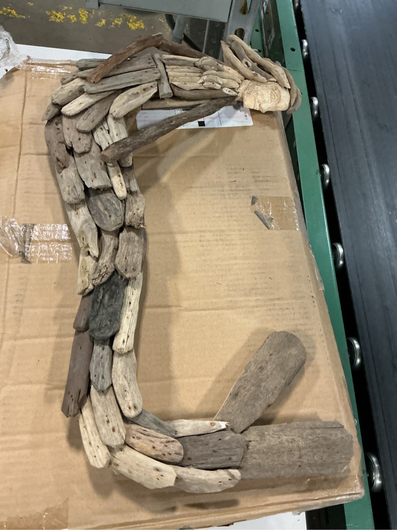 Condition photo showing Good Condition for creative co-op driftwood mermaid wall décor