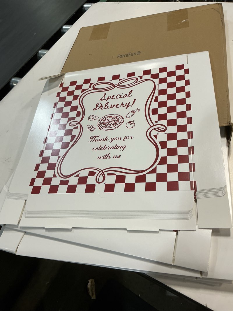 Condition photo showing New/Like New for ((Similar))ForraFun 50 Pcs Special Delivery ... e Gingham Decor for Bridal Shower