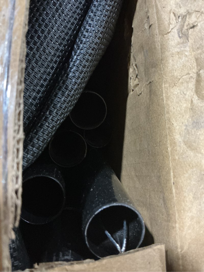 Condition photo showing Good Condition for XL Elevated Dog Bed for Large Dogs, Raised Dog Cot Beds, Heavy Duty Pet Beds with Durable Teslin Recyclable Mesh, Black Outdoor Pet Bed Black X-Large