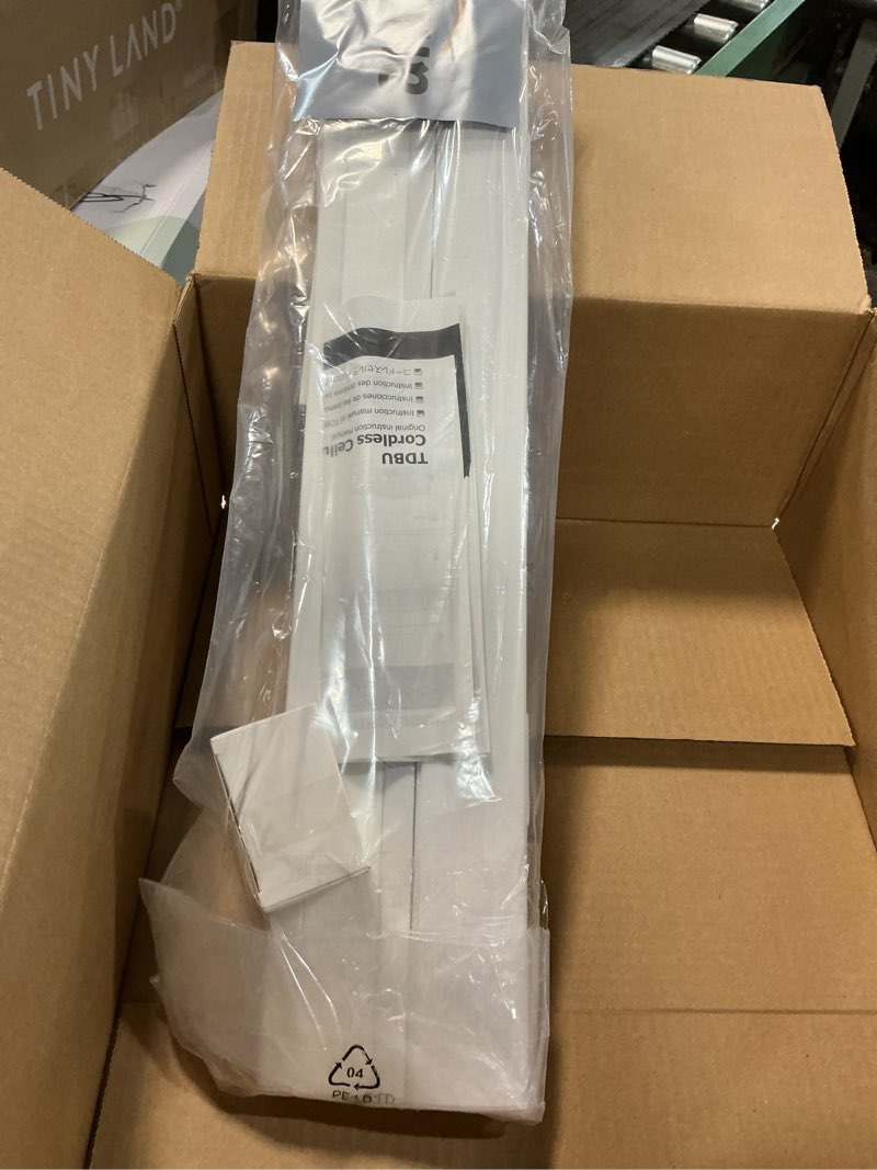 Condition photo showing Good Condition for Lazblinds Upgraded Magnetic Top Down Bottom Up (TDBU) Honeycomb Blinds, No Drill No Tools Easy Install Cordless Cellular Shades for Windows 20" W x 48" H, White - Light Filtering White - Light Filtering 20"W x 48"H