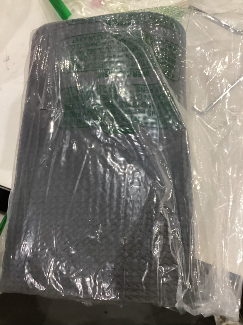 Condition photo showing Good Condition for treadmill mat,bike mat compatible with peloton bike elliptical treadmill,folding pad exercise equipment under exercise trainer pad for stationary indoor spin 60"l x 23.6"w x 0.2"th