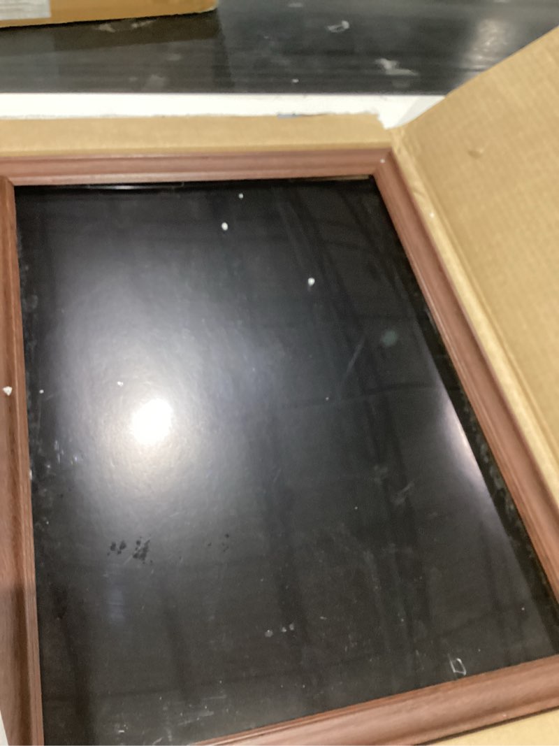 Condition photo showing Good Condition for mcs frame for puzzles, walnut, 14.25 x 19.25 in or smaller