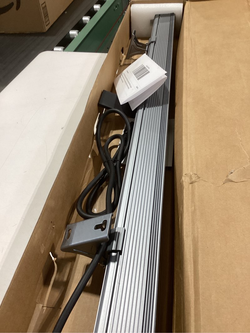 Condition photo showing Good Condition for LED Wall Washer Light with RF Remote, 144W RGBW+5000K Landscape Linear Wall Wash Light Bar, 40'' Color Changing Spot Light for Indoor Outdoor Building, Weddings, Commercial Lighting