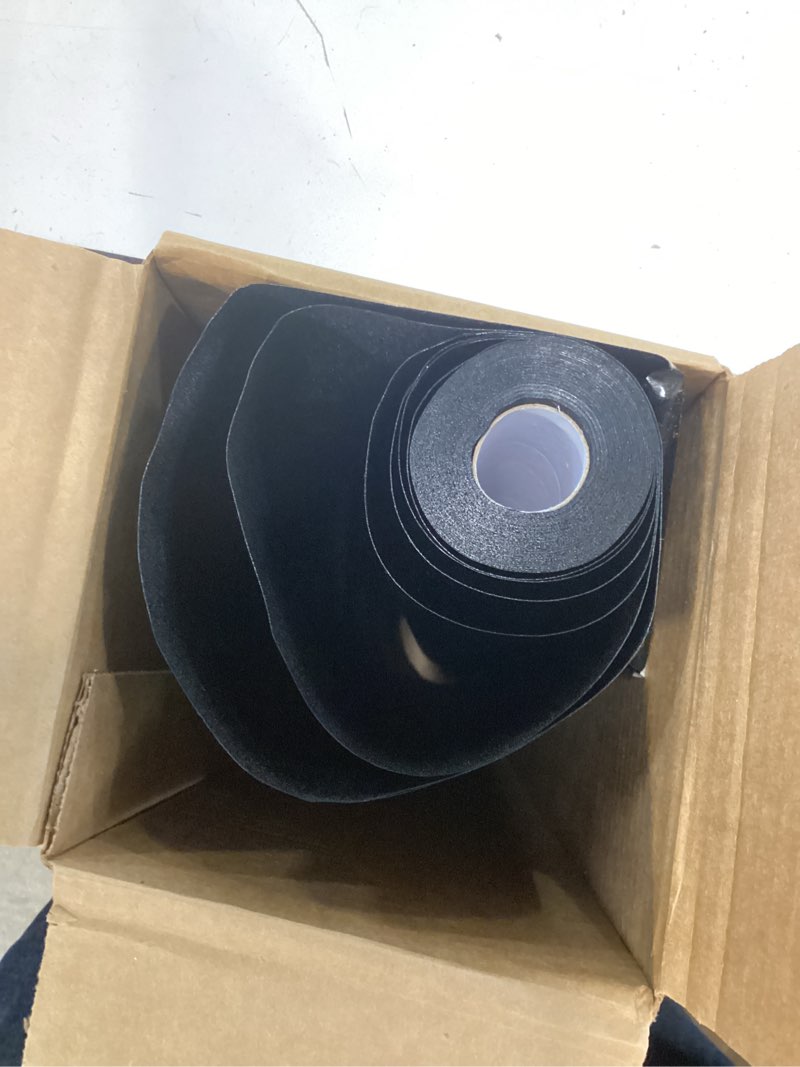 Condition photo showing As Is for pushglossy 36 inch x 26 ft one way window film privacy daytime reflective mirror window tint sun blocking thermal insulated film heat control static cling tint anti uv (matte black) matte black 36 inch x 26 ft