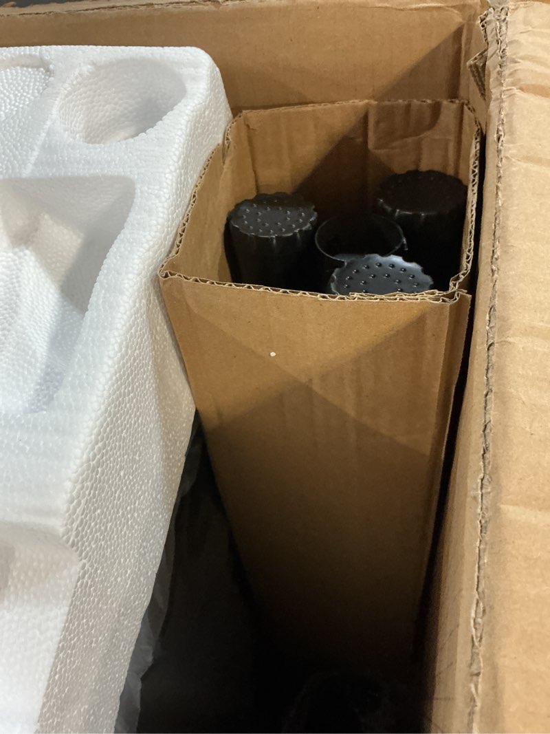 Condition photo showing As Is for pyle portable bluetooth pa speaker system - 800w outdoor bluetooth speaker portable pa system w/ microphone in, party lights, mp3/usb, fm radio, rolling wheels - mic, remote - pyle pphp122sm,black