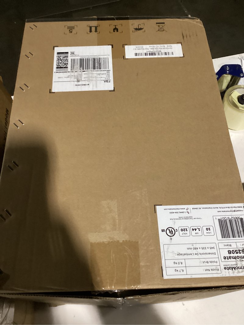 Condition photo showing Good Condition for thermomate mini tank water heater electric, es250b 2.5 gallon point of use under sink water heater, 120v corded wall or floor mounted, ul listed 2.5 gallons