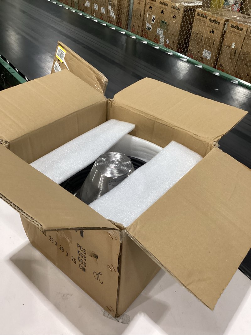 Condition photo showing Good Condition for catart 10 inch pool light for inground pool (white), ac120v led pool lights suitable for 10 inch wet niche, 35w, 50 foot cord 10 inch -50ft