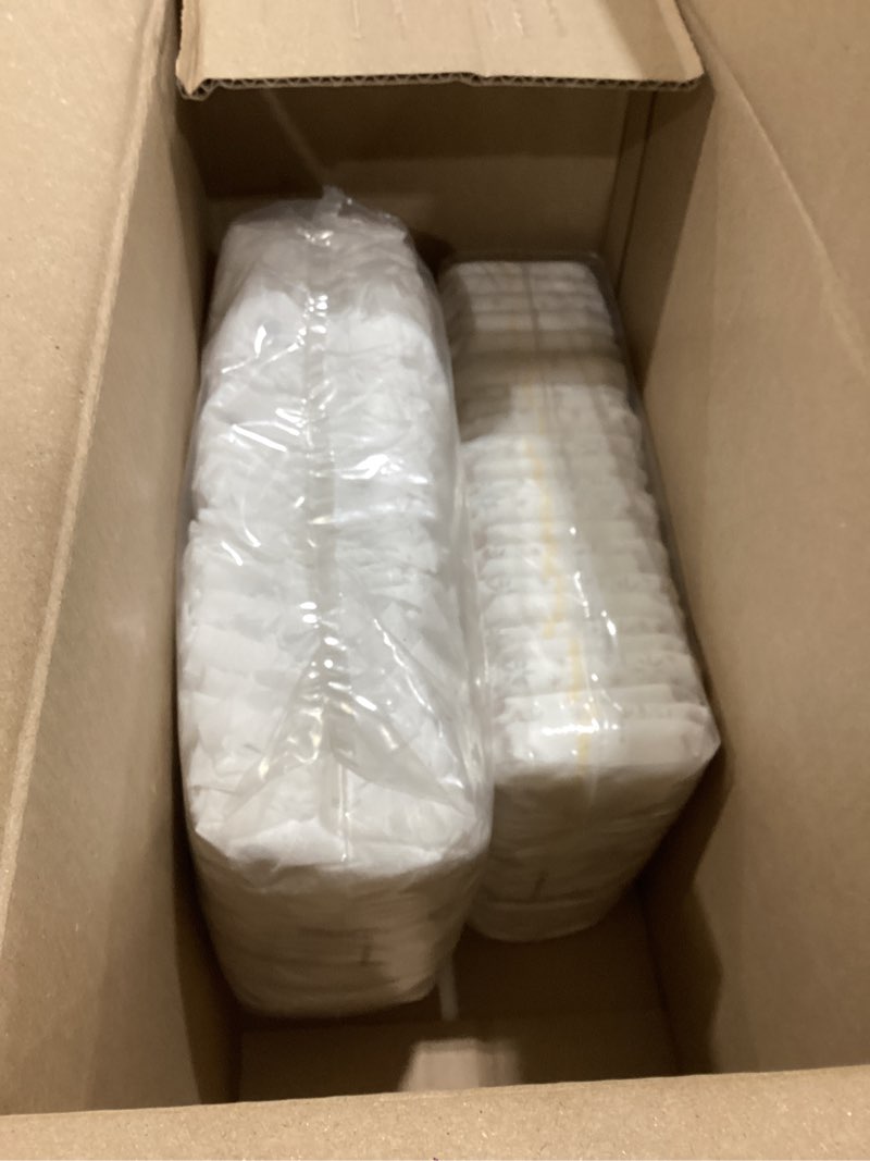 Condition photo showing As Is for Huggies Size 5 Diapers, Skin Essentials Baby Diapers, Size 5 (27+ lbs), 132 Count (2 Packs of 66), Packaging May Vary