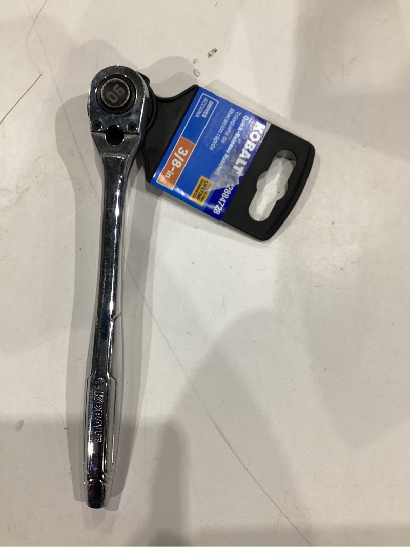 Condition photo showing Good Condition for kobalt 1/4 drive ratchet 22315