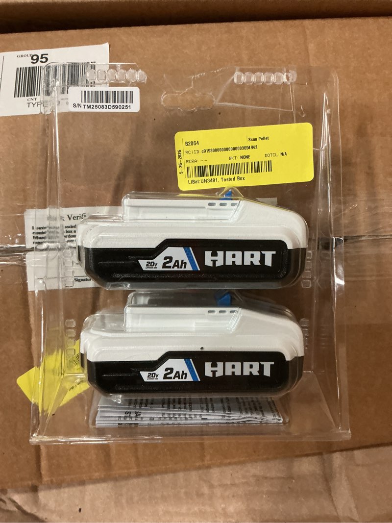 Condition photo showing Good Condition for 20v 2.0ah lithium-ion battery 2-pack