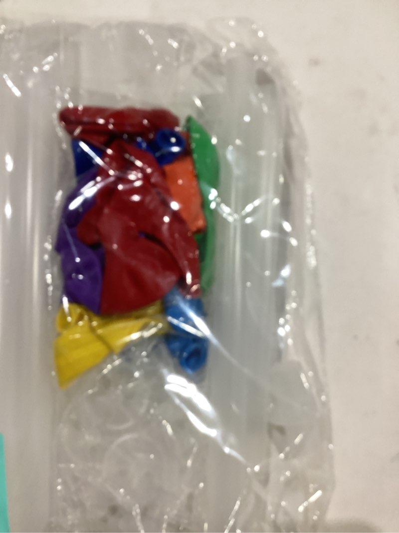 Condition photo showing Good Condition for Balloon Column Kit for Floor - Set of 2, Balloon Tower Backdrop Decoration with Stand, Base and Pole for Wedding, Baby Shower, Birthday Party, or Bachelorette Parties (Multicolor)