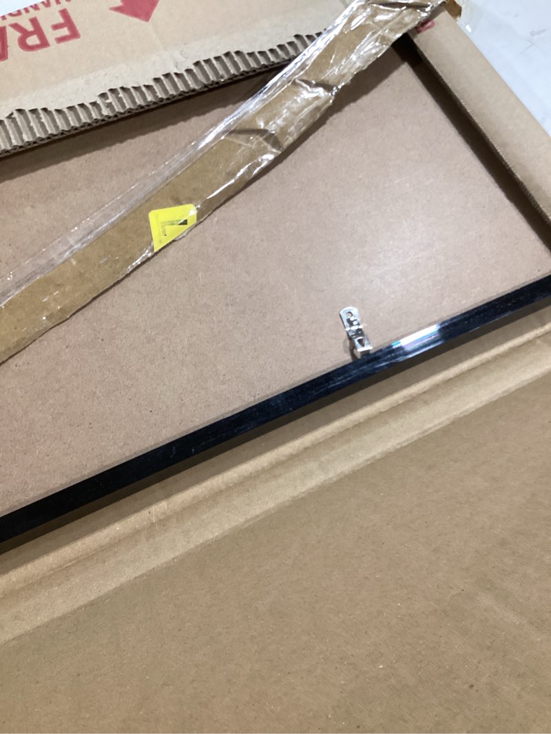 Condition photo showing Good Condition for LaVie Home 15x21 Picture Frame for Wall Display, 15x21 Black Picture Frame with HD Plexiglas, 15 x 21 Poster Frame 1 Pack, Display Frame for Vertical or Horizontal, Classic Collection