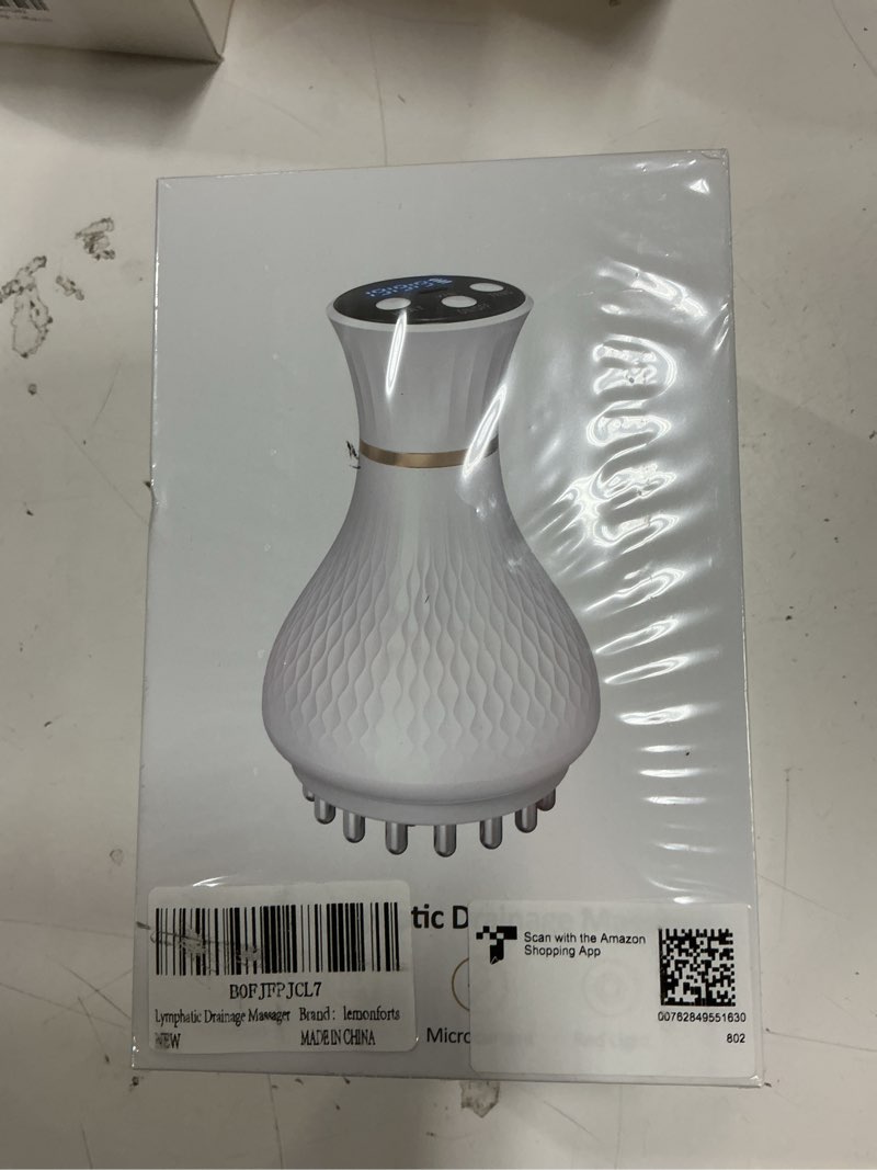 Condition photo showing New/Like New for Lymphatic Drainage Massager – Portable Cellulite Massage Tool with 19 Intensity Levels for Relaxing Neck, Legs, Arms & Belly