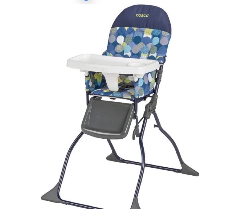 cosco kids simple fold high chair, comet