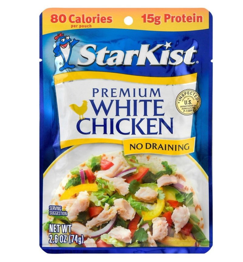 (Best by 02/05/28 )Starkist Premium White Chicken - 2.6oz