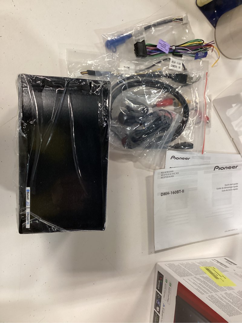 Condition photo showing New/Like New for pioneer dmh-160bt ii car stereo head unit, double din, 6.8" touchscreen, carplay/android auto (new)