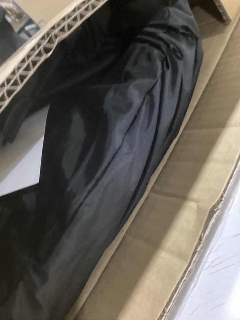 Condition photo showing Good Condition for Sports Tent: Flycoop Portable Weather Pop Up Pod 1 Person to Provide Shelter from Wind Rain and Cold Weather Shelter for Outdoor Activities, Sports Events, Camping and Hiking Black 38.2*38.2*63 inch