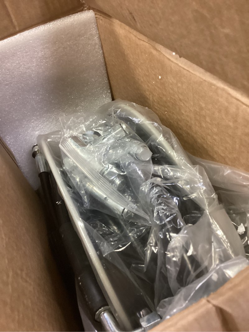 Condition photo showing Good Condition for Giraffe Tools Pressure Washer Hose Reel 65ft, Retractable Power Washer Hose Reel, Heavy Duty, Wall/Floor Mounted, 3200 PSI, Silver Heavy-Duty