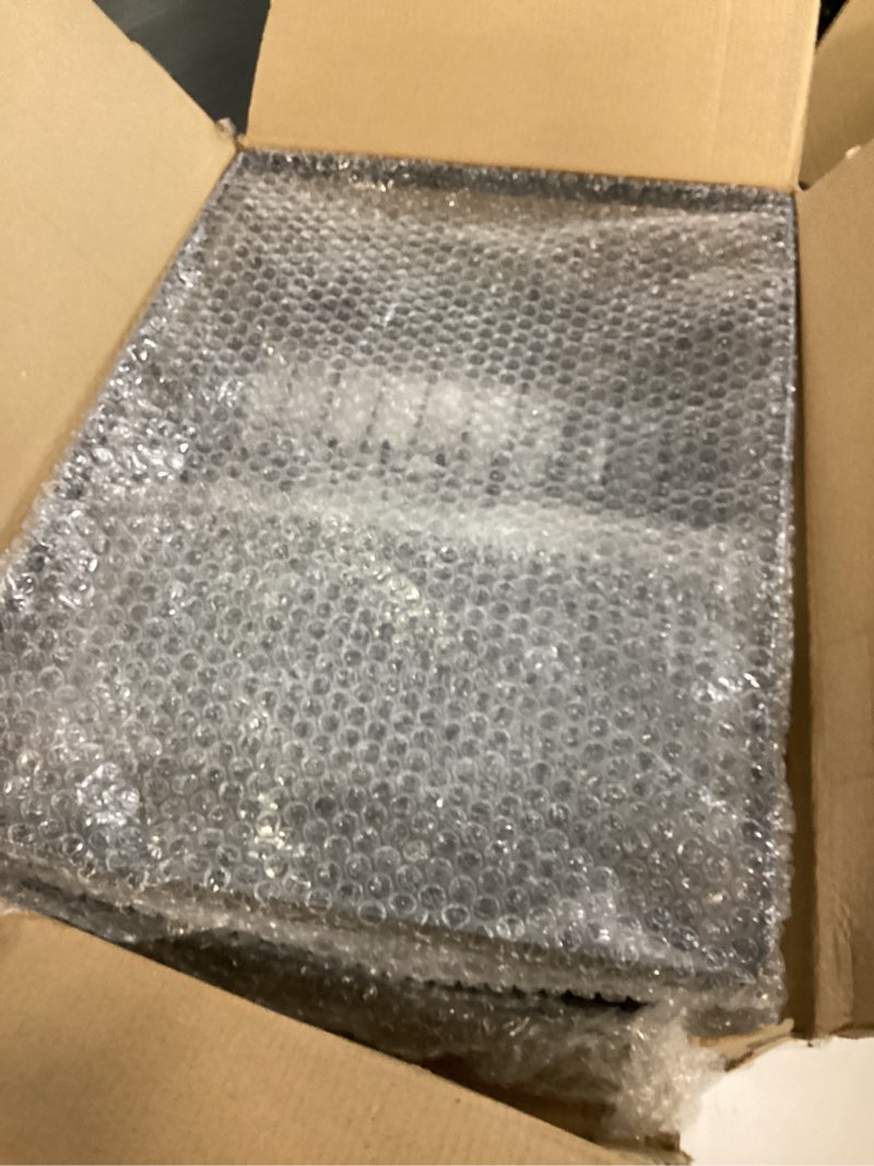 Condition photo showing Good Condition for SAYZH Dish Drying Rack - Stainless Steel Dish Rack for Kitchen Counter, Large-Capacity Dish Drainer with Cutlery Holder, Kitchen Organizer for Dishes, Spoons and Forks, Black