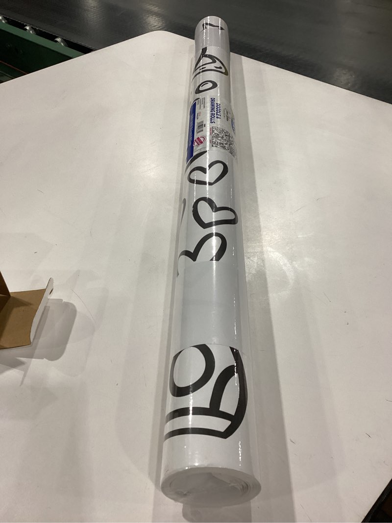 Condition photo showing New/Like New for Prang Doodle & Drawing Rolls by Cassie Stephens, White, 58" x 30", 4 Designs (1 per Sheet)