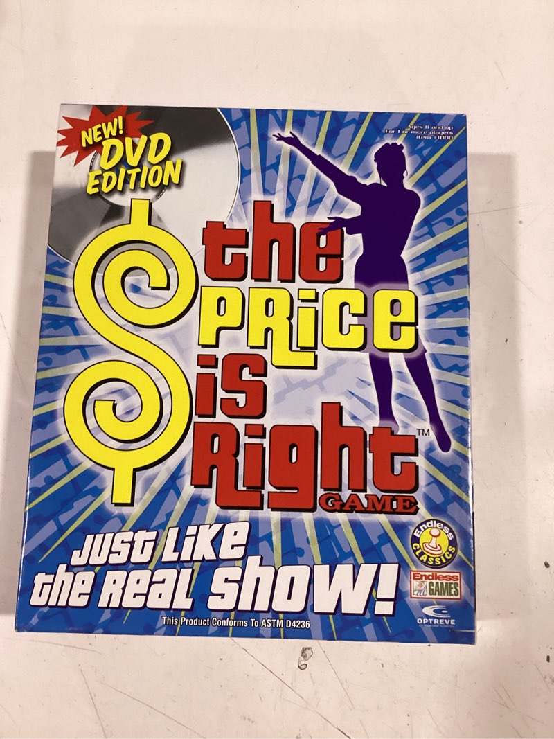 Condition photo showing Good Condition for endless games the price is right game - dvd edition