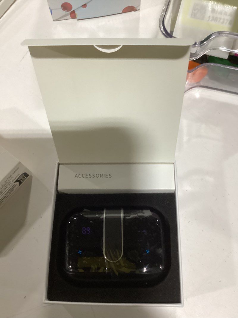 Condition photo showing Good Condition for ai translation earbuds real time, 164 language translator earbud 3-in-1 bluetooth 5.4 translator earbuds with 6 translation modes, 75h translators headphones with app for travel business, black