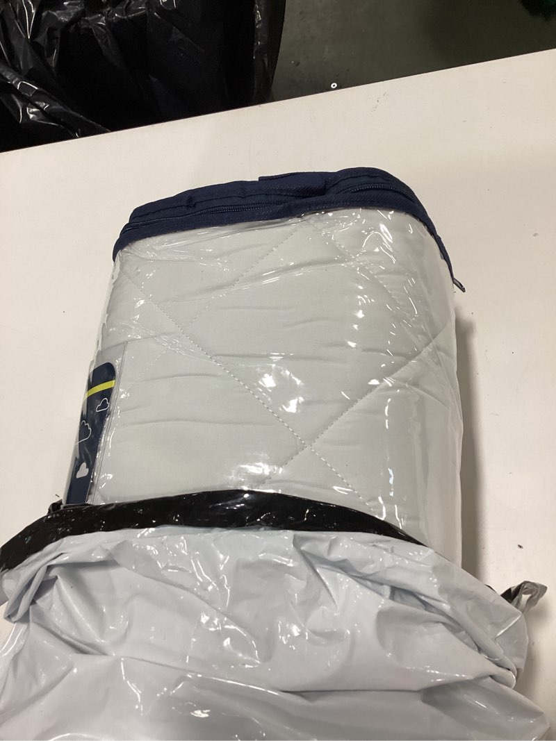 Condition photo showing As Is for Serta Simply Clean Triple Action Mattress Pad, Waterproof Mattress Pad, Ultra Soft and Stain-Resista